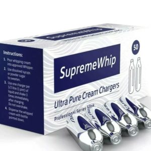 100 Pack Supreme Cream Chargers – PROFESSIONAL QUALITY!
