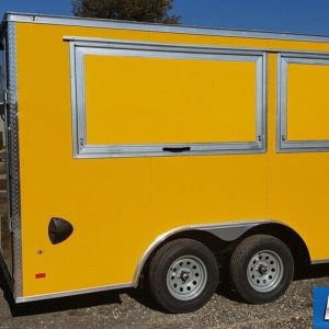 2023 enclosed 8.5 x16 concession trailer New vending food truck trailer finsihed