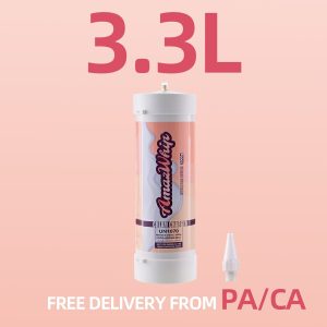 AmazWhip Cream Charger Excellent Taste Original Flavor 3.3L 2000g 1 X TANK