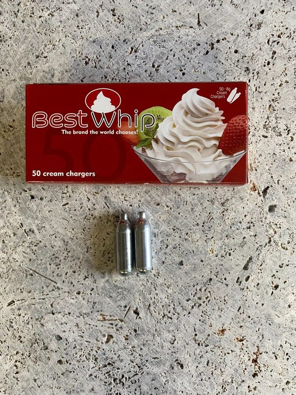 BEST WHIP CREAM CHARGERS 50 CT-8G NEW
