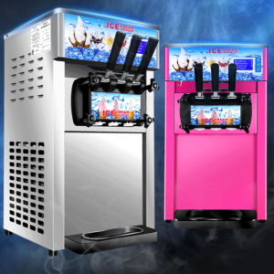 Brand NewCommercial Soft Ice Cream Machine 18L 1200W Countertop Soft Serve Maker
