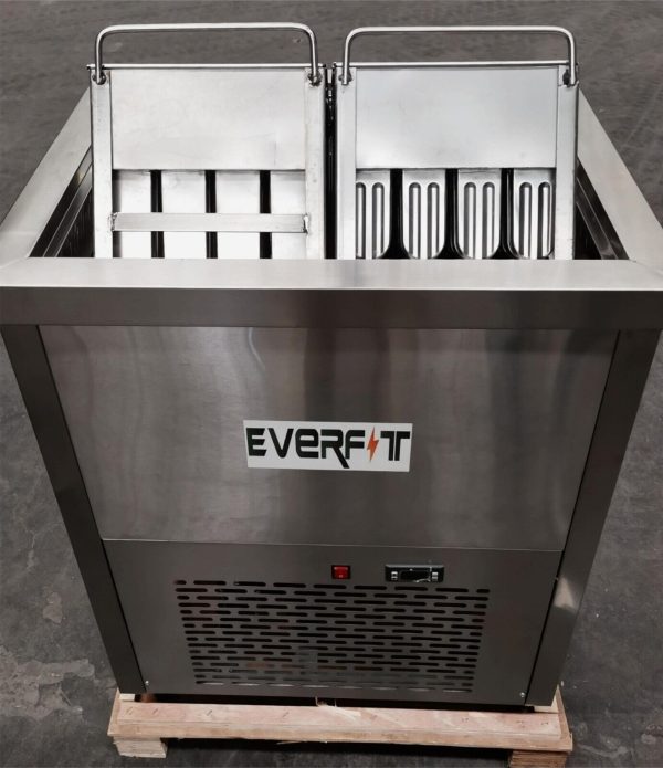 Commercial Ice Popsicle Machine 4500pcs/24h Hard Ice Lolly Cream Machine 2 Mold