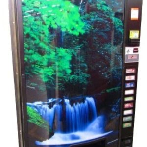 DIXIE NARCO DN 501E 9 SELECTION SODA DRINK VENDING MACHINE with Manual /Key