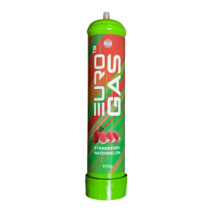 Euro Gas Cream Charger 1 L Tank Strawberry Watermelon