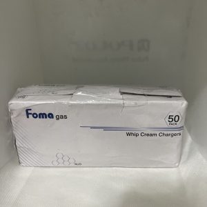 Foma Gas Whip Cream Chargers 50 Pack New Open Box