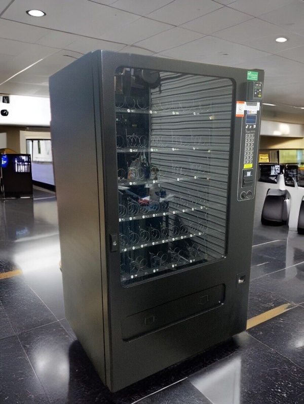 FREE SHIPPING 4-Wide USI SNACK Vending MACHINE with Card Reader
