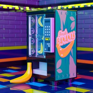 Fresh Bananas – B3 Customs Fruit Vending Machine