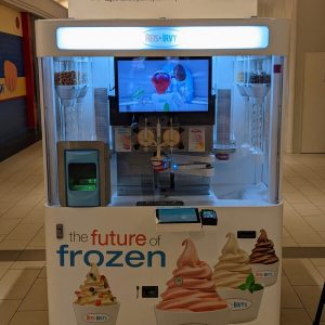 Frozen Yogurt Vending Machine OR Partner With Us
