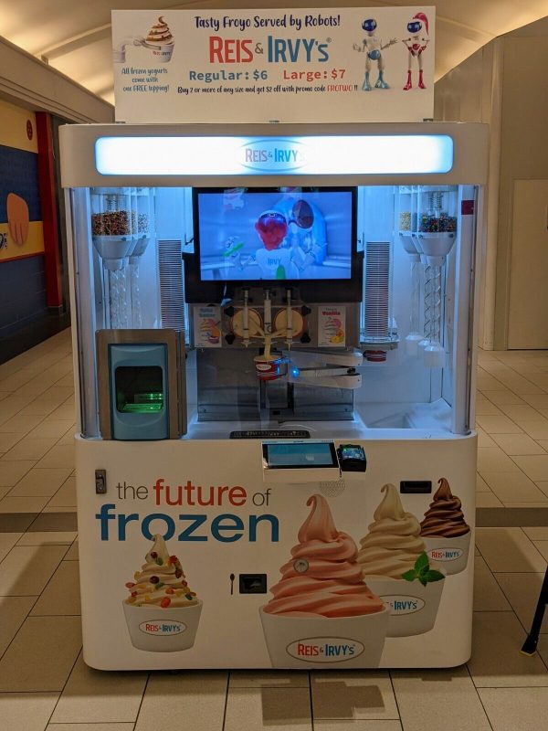 Frozen Yogurt Vending Machine OR Partner With Us