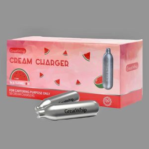 GREATWHIP Watermelon Cream Chargers 50 Pack Best By 08/26
