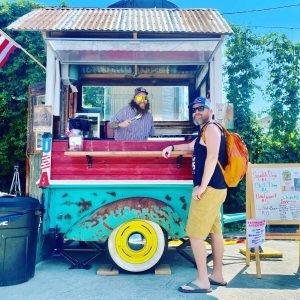 hot dog vending cart