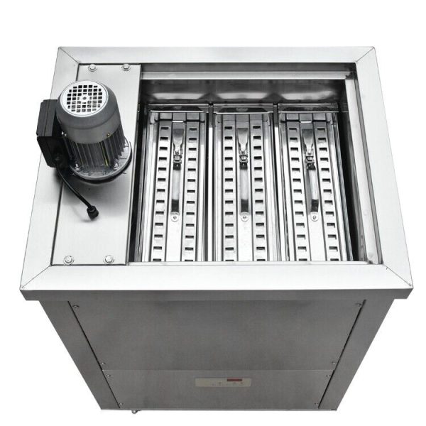 Kolice Commercial Slim Design 3 Mold Sets Popsicle Machine,Ice pops Maker
