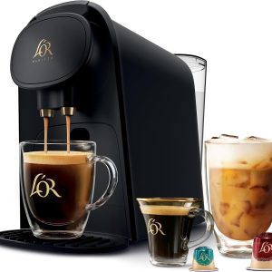 L’OR Barista System Coffee and Espresso Machine Combo by Philips, Black