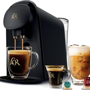L’OR Barista System Coffee and Espresso Machine Combo by Philips, Black