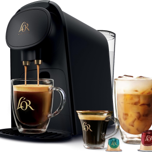 L’OR Barista System Coffee and Espresso Machine Combo by Philips, Black