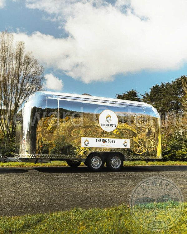 New Airstream Mobile Meal Truck Suitable for Burger Coffee Gin Prosecco & Pizza