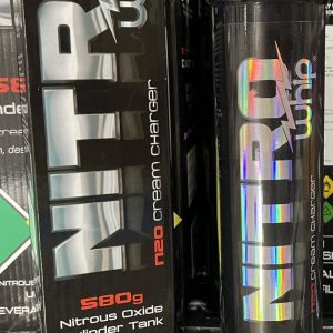 Nitro Brand Cream Chargers 580G Full Tanks (1 Out Of 6 PK)