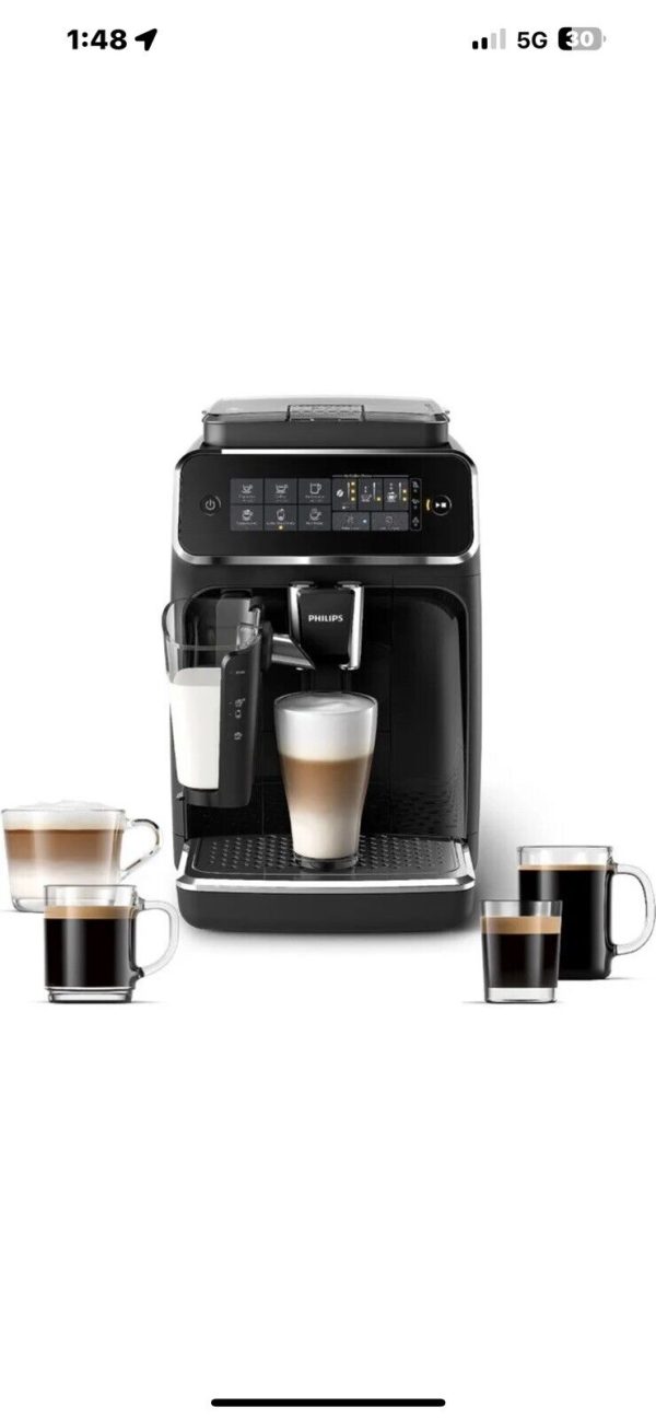 PHILIPS 3200 LatteGo Series Fully Automatic Espresso Coffee Machine/Maker Froth