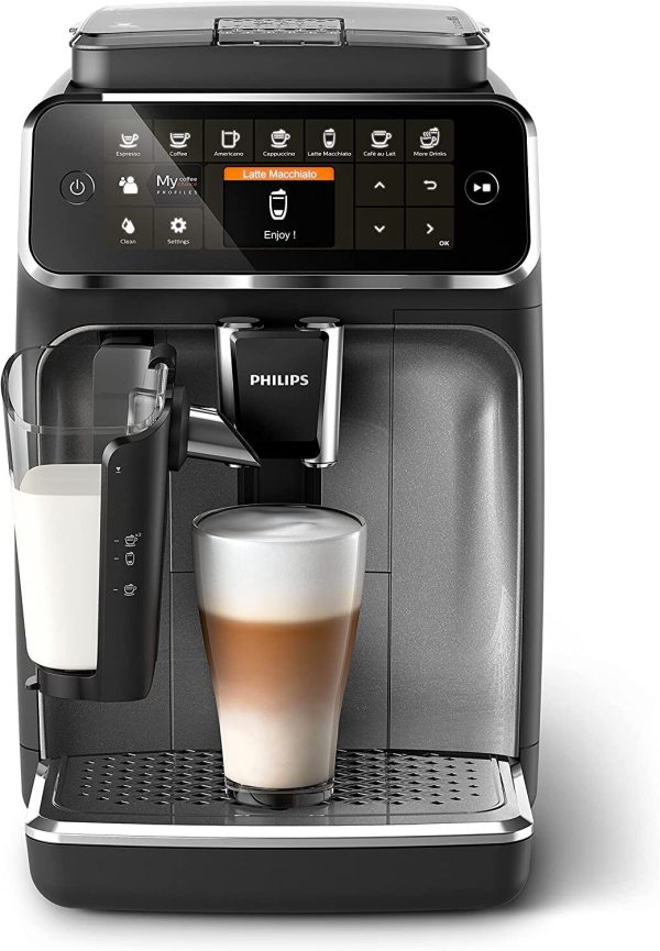Philips 4300 Series Bean-to-Cup Espresso Machine - LatteGo Milk Frother 230 VOLT