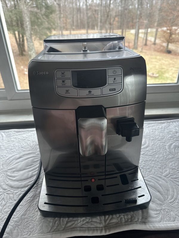 Philips Saeco Intelia One Touch Cappucino Machine As Is