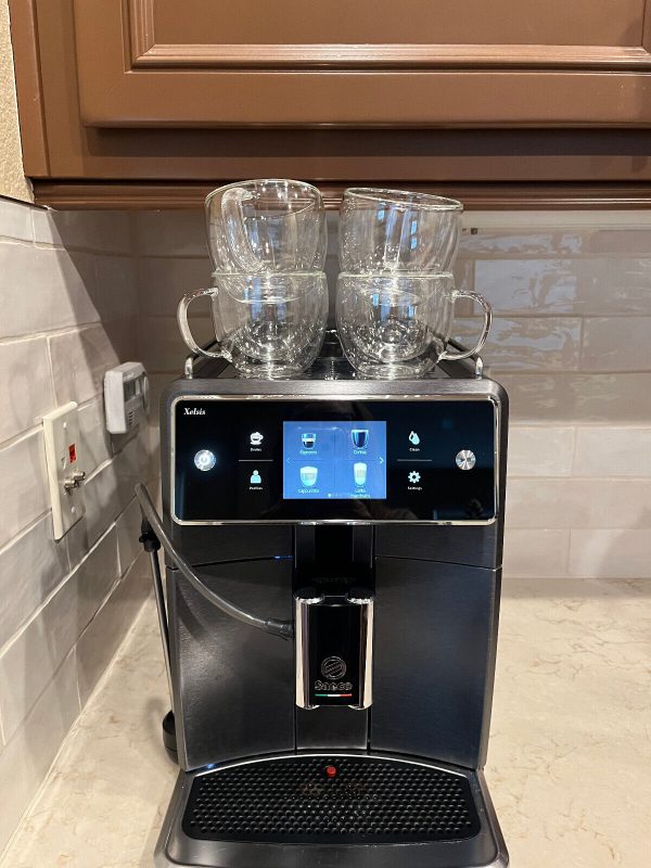 Saeco Xelsis SM7684/04 Automatic Espresso Machine - Titanium W Phillips Accs.