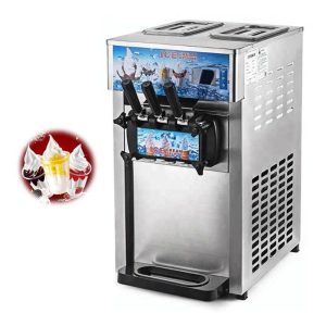 Soft Serve Ice Cream Machine Commercial Electric Ice Cream Makers 220V 110V