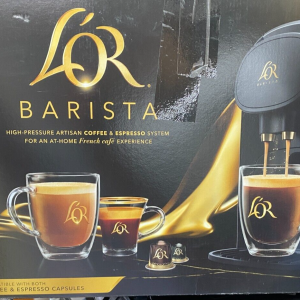The L’OR Barista Coffee and Espresso Machine made by Phillips
