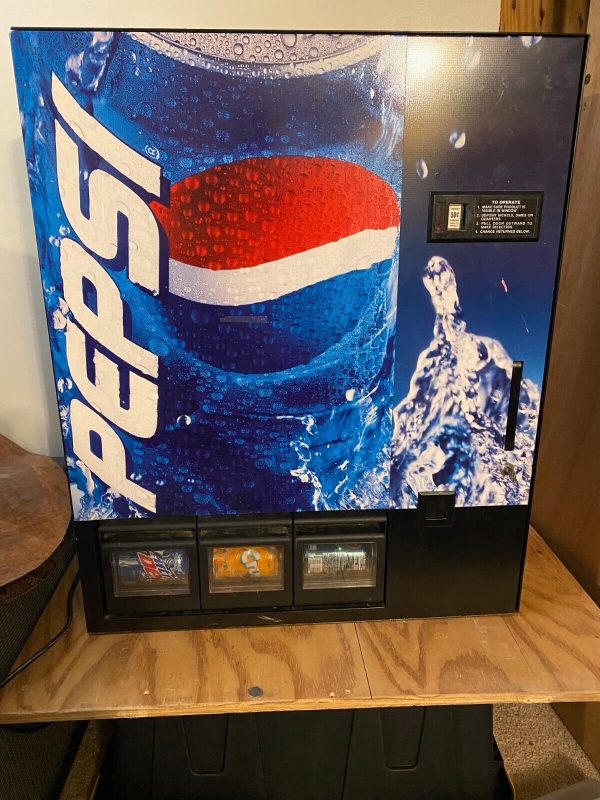 Used Pepsi Vending Machine - Table/wall mount, fully operational