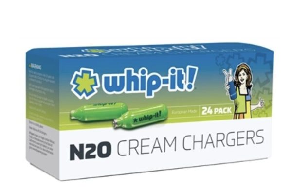 WHIP IT CREAM CHARGERS 24PK (FREE SHIPPING)